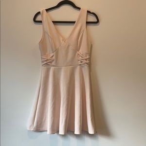 Pink Velvet Dress